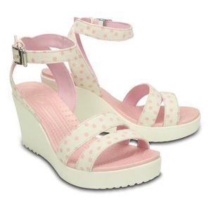 Crocs Pink Wedges